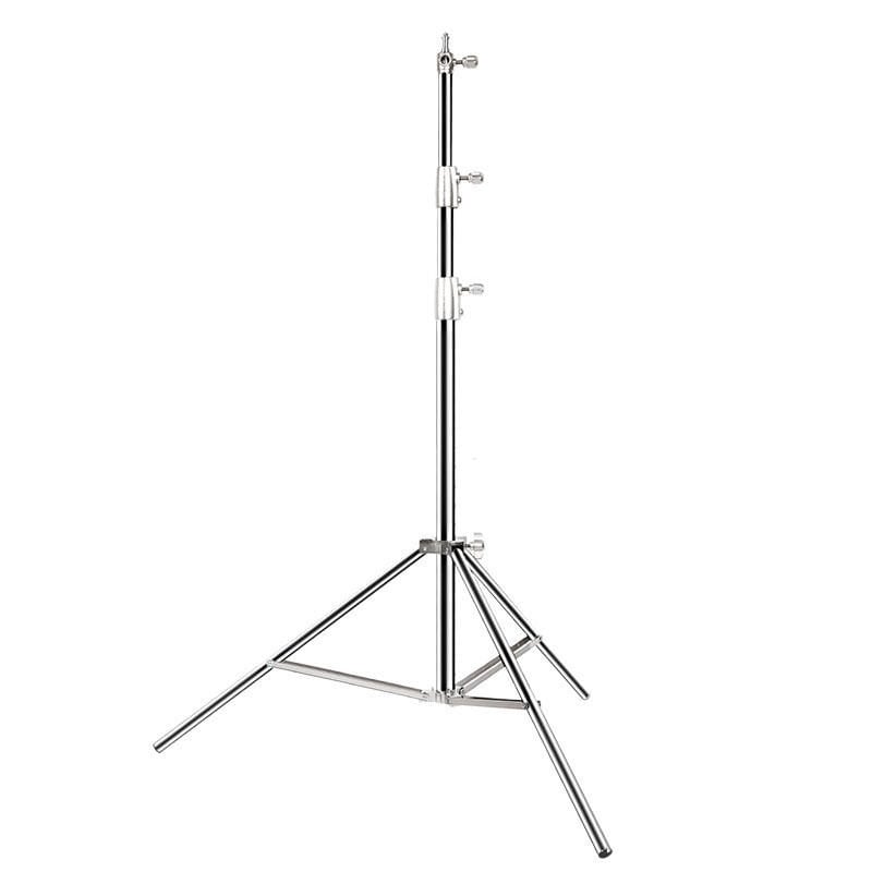 GDX LS-288T Kalın Işık Ayağı Gümüş (280cm)