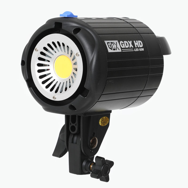 Gdx HD-60W Video Led & Gdx BW-120 Gridli Softbox 2'li Sürekli Led Işık Seti