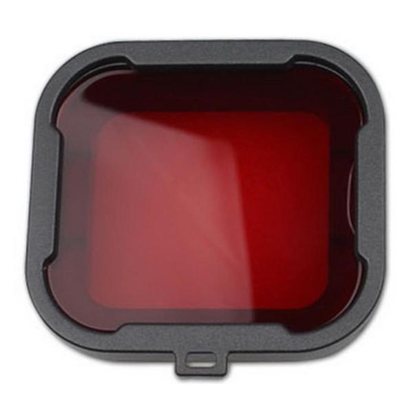 Sanger Gopro Hero 3 ve 4 için Standart Su Geçirmez Housing için Kırmızı Filtre