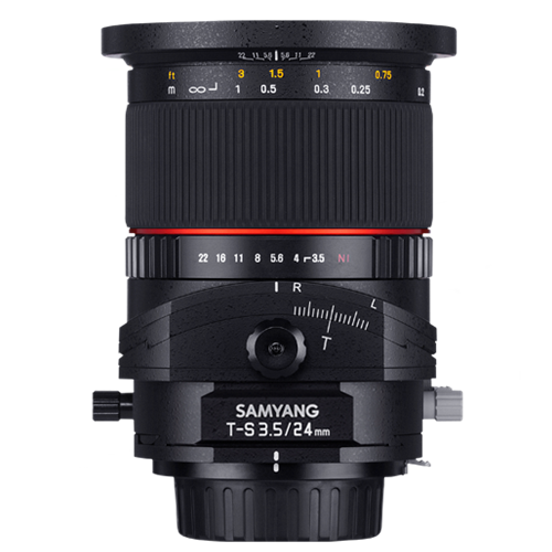 Samyang 24mm f/3.5 T-S ED AS UMC Lens (Canon EF)