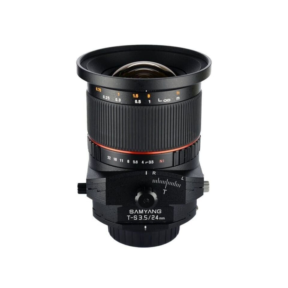 Samyang 24mm f/3.5 T-S ED AS UMC Lens (Canon EF)