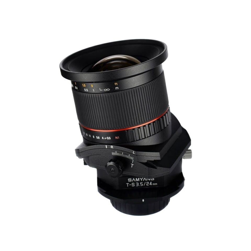 Samyang 24mm f/3.5 T-S ED AS UMC Lens (Canon EF)