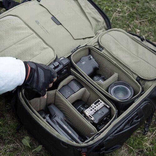 PGYTECH OnePro Flex Backpack 40L (Space Black) +Camera Insert L