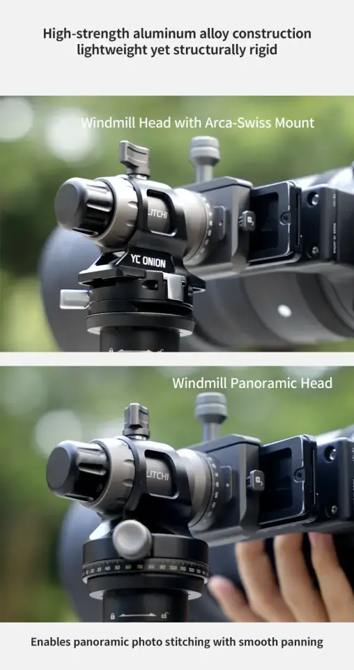 YC Onion Windmill Panoramik Kafa