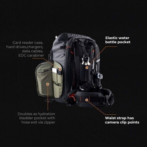 PGYTECH OnePro Focux Backpack 35 (Space Black)