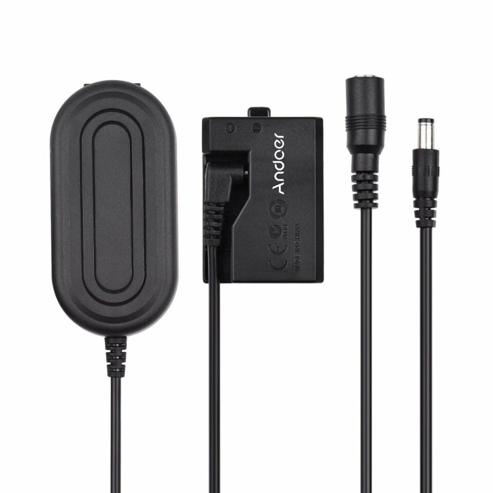 Andoer  ACK-E10 + LP-E10  Kukla Pil Güç Kaynağı