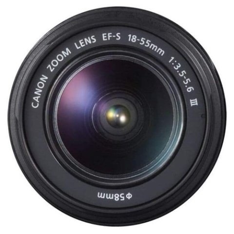 Canon EF-S 18-55mm f / 3.5-5.6 DC III Lens