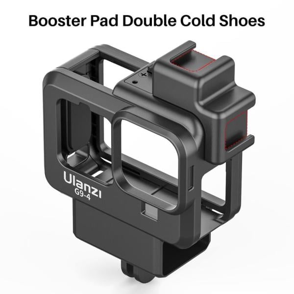 Ulanzi G9-4 Gopro Hero 9 / 10 / 11 /12 Vlog Case Plastik Çerçeve