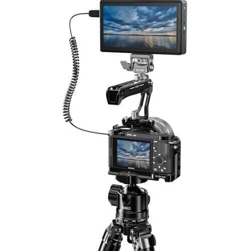 Sirui Sony ZV-E10 için Silikon Elcekli Kamera Kafesi