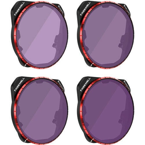 Freewell DJI Mavic 3 Pro/Pro Cine Bright Day ND/PL Filtre (4'lü Paket)