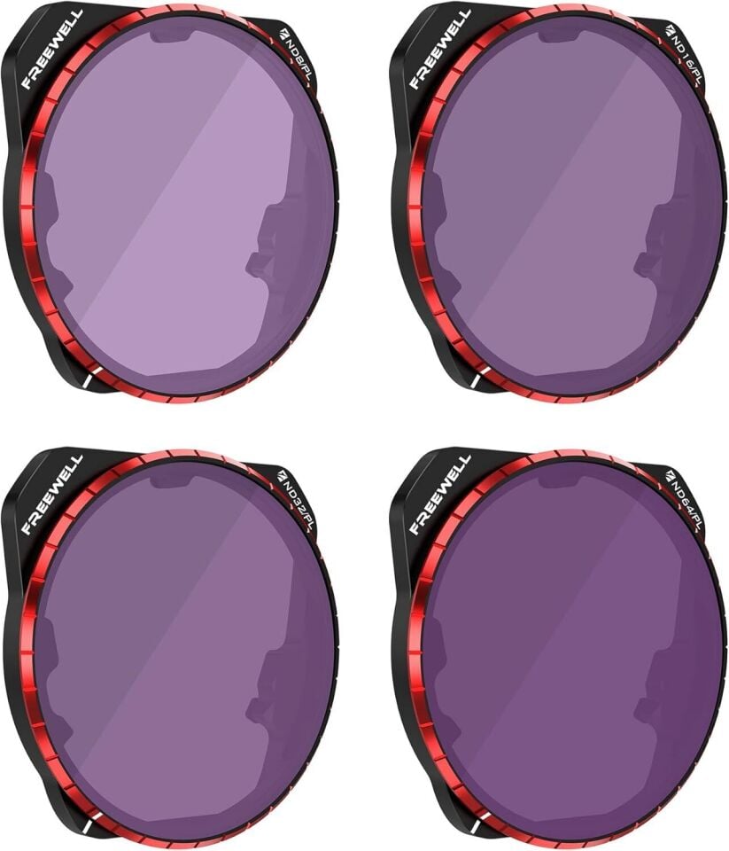 Freewell DJI Mavic 3 Pro/Pro Cine Standard Day Split ND Filtre (4'lü Paket)