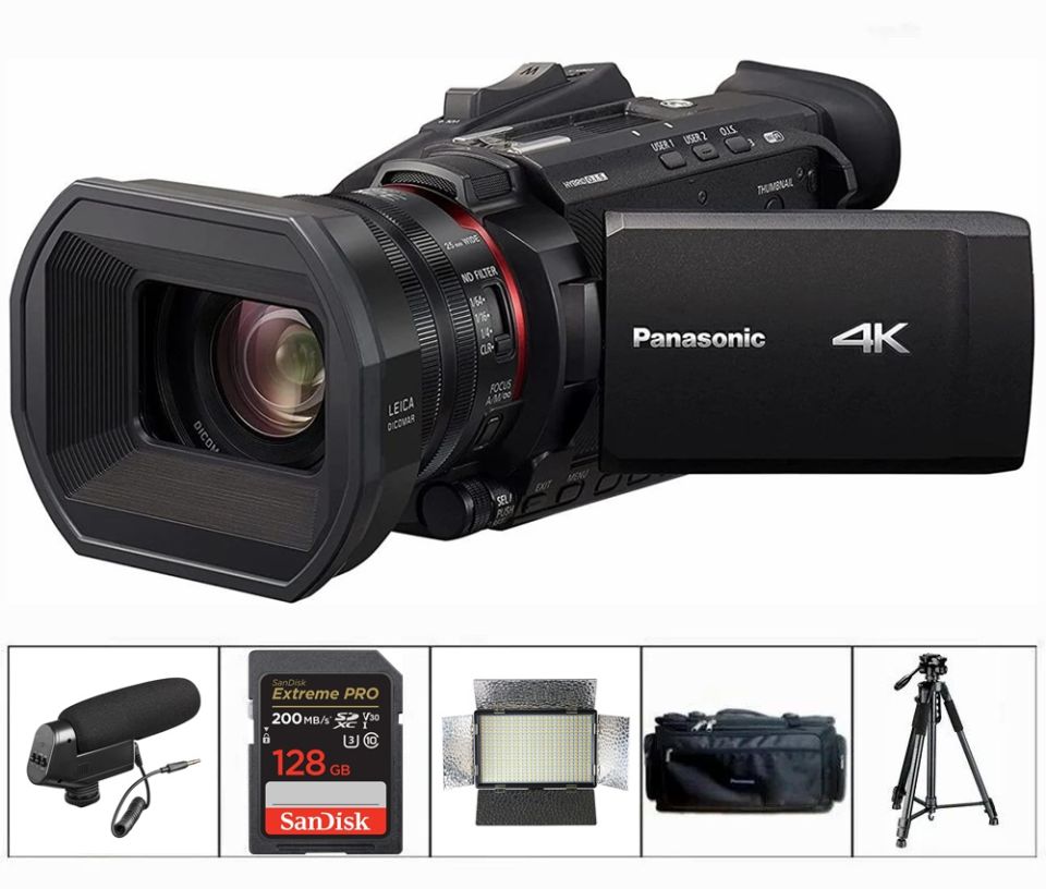 Panasonic HC-X1500 4K Kamera Düğün, Etkinlik Çekim Seti
