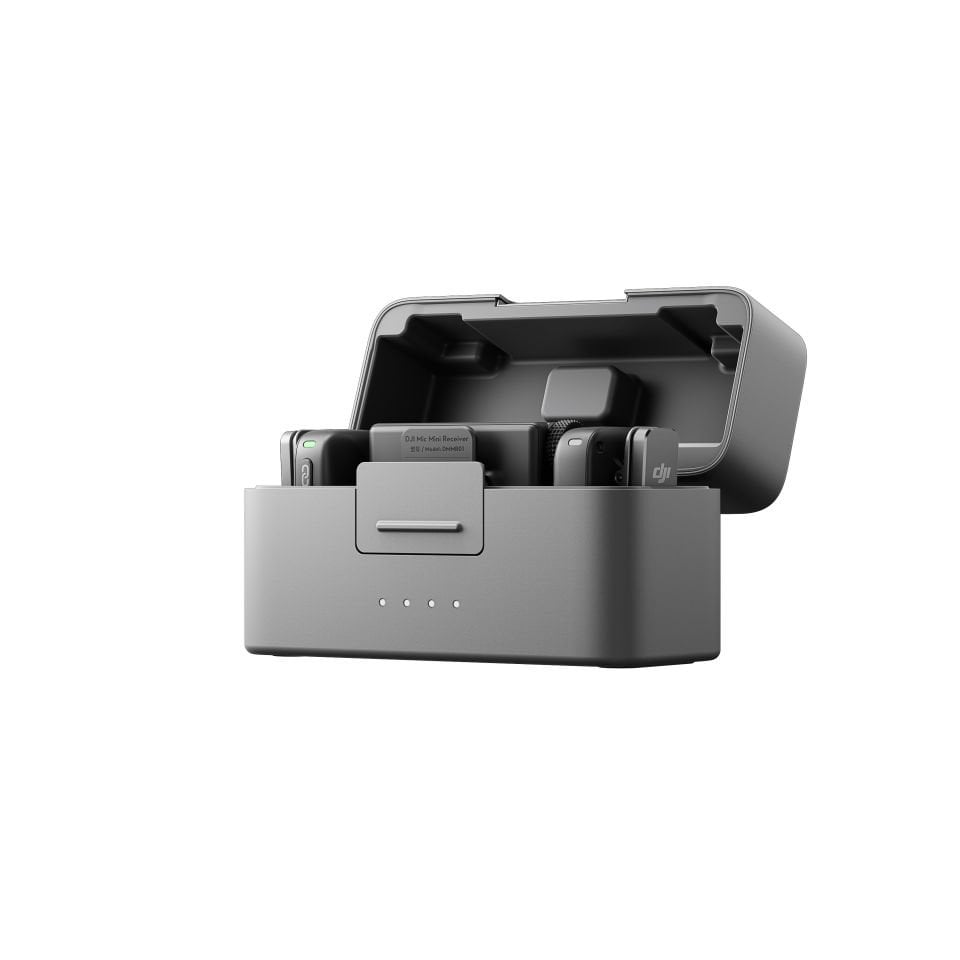 DJI Mic Mini  2 Kişilik Kompakt Dijital Kablosuz Mikrofon Sistemi (2TX+1RX+Charging Case)
