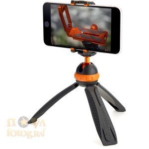 3 Legged Thing Iggy Mini Action Tripod ve GoPro Adaptör & Universal Telefon Tutucu