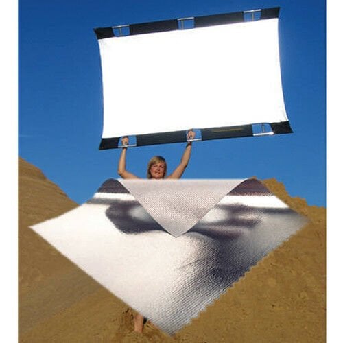 Sunbounce Sun-Bouncer Pro Reflector Kit with Silver/White Screen (4 x 6')