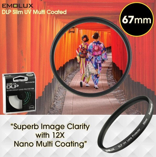 Emolux 67mm DLP Slim UV Filtre