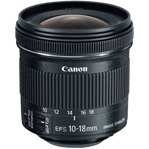 Canon EF-S 10-18mm f/4.5-5.6 IS STM Lens