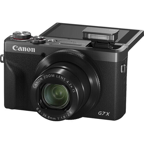Canon PowerShot G7X Mark III Kompakt Fotoğraf Makinesi (30. Yıl Dönümü Grafit Sınırlı Üretim)