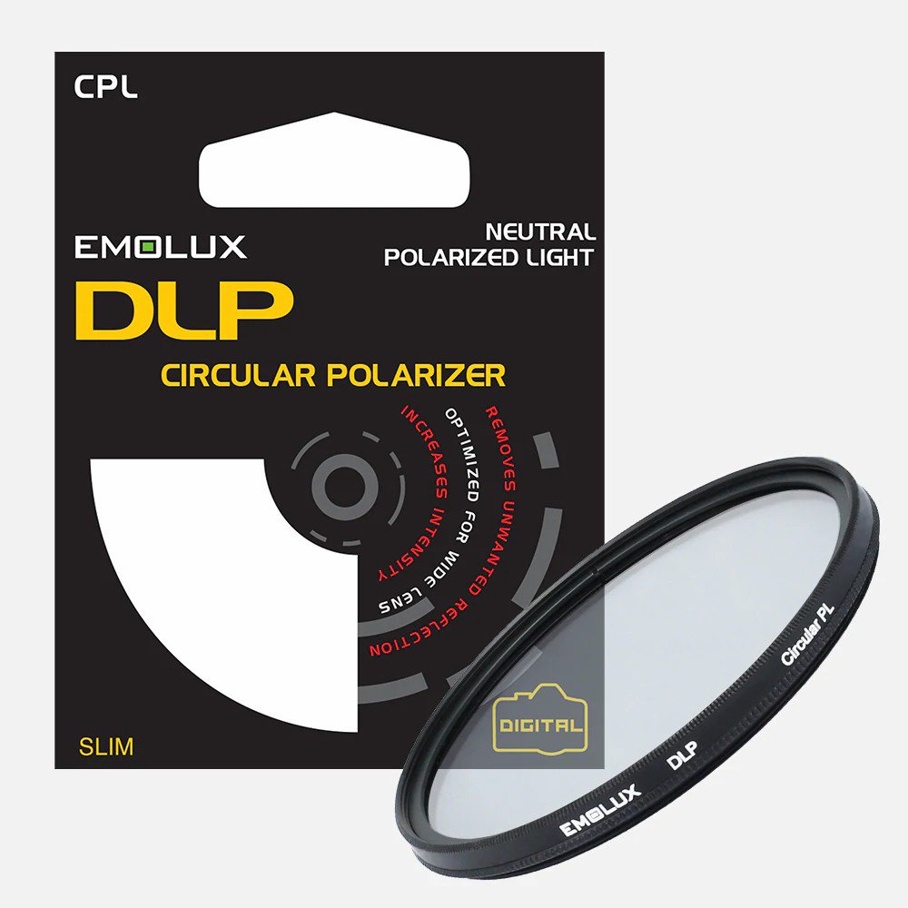 Emolux 58mm DLP Slim Circular Polarize Filtre