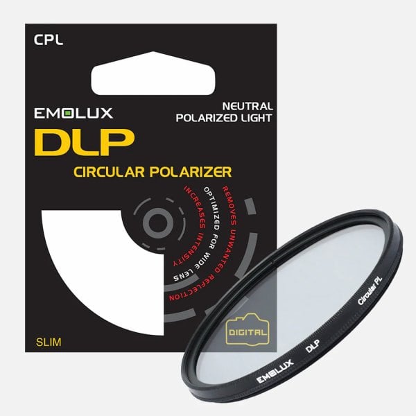 Emolux 58mm DLP Slim Circular Polarize Filtre
