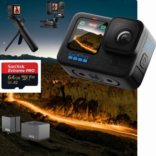 GoPro HERO 12 Aksiyon Kamerası Kamp Kiti