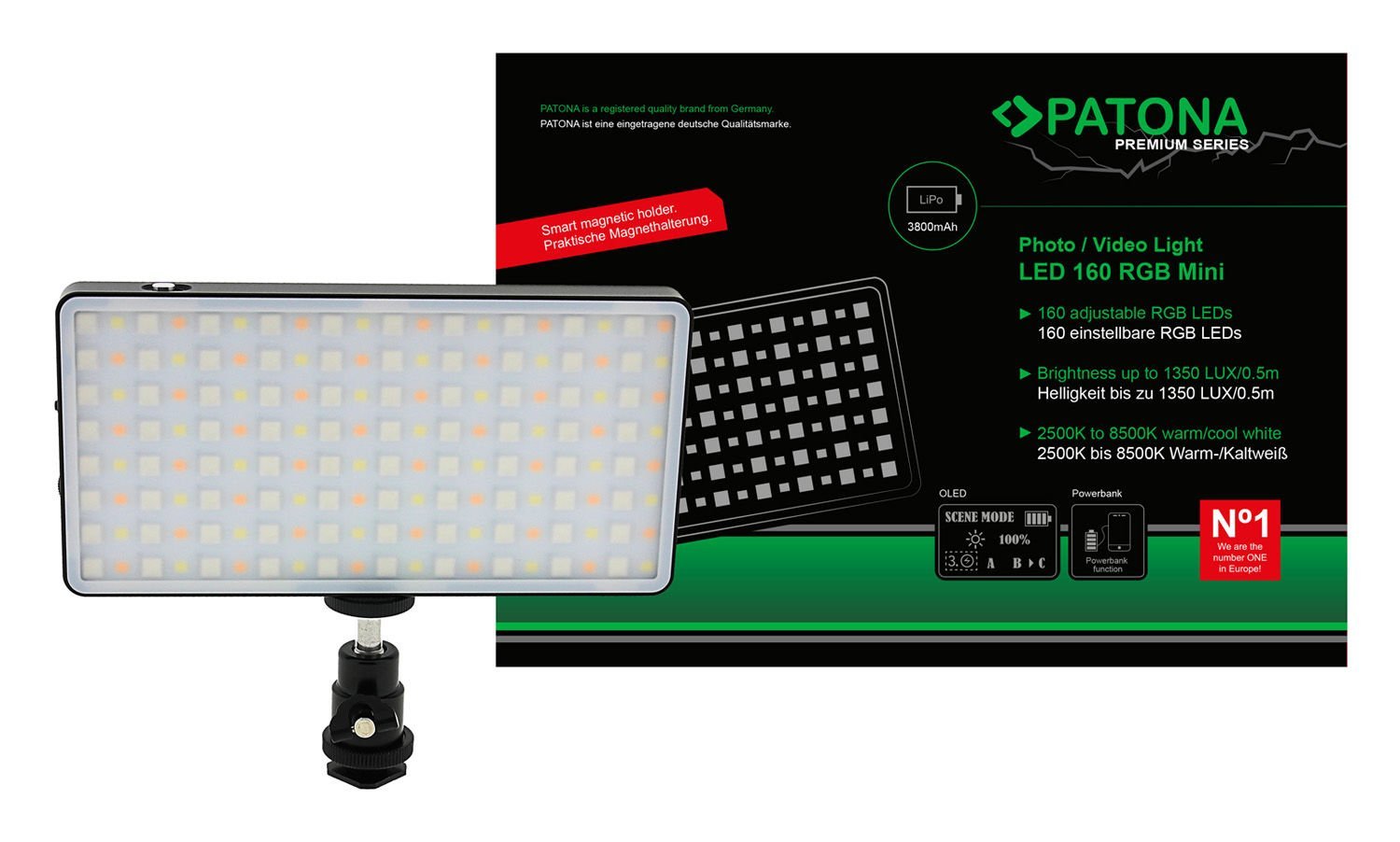 Patona 4290 Premium RGB Panel Işık