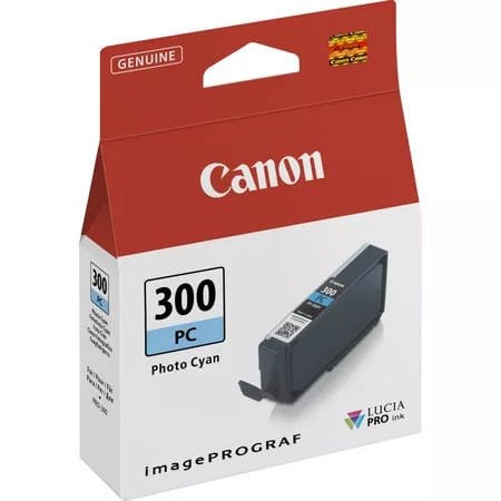 Canon PFI-300PC Fotoğraf Cyan Mürekkep Kartuşu