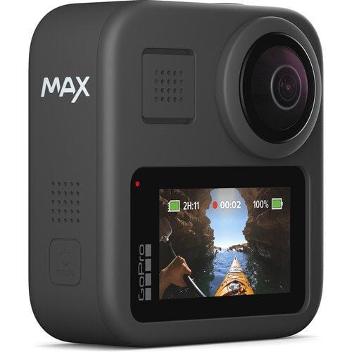 GoPro MAX 360 Derece Aksiyon Kamera + Grip + Tripod + Hafıza Kartı