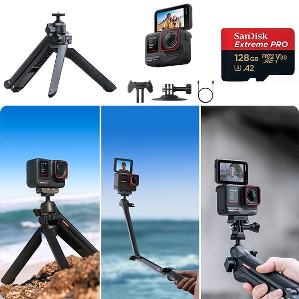Insta360 Ace Pro Creator Kit + 128GB Hafıza Kartı