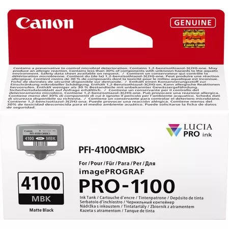 Canon PFI-4100MBK Mat Siyah Mürekkep