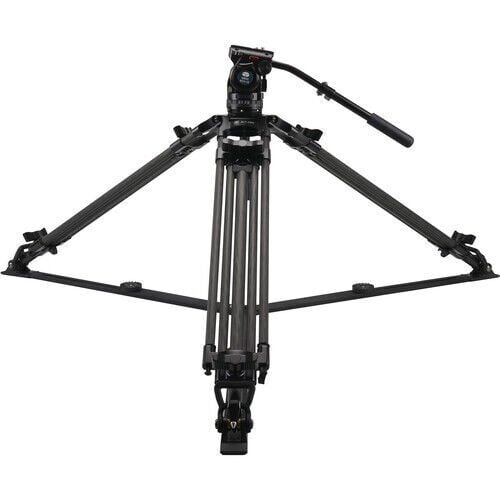 Sirui BCT-2203+BCH-10 Profesyonel Karbon Fiber Video Tripod Kiti