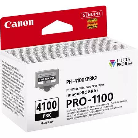 Canon PFI-4100PBK Fotoğraf Siyah Mürekkep