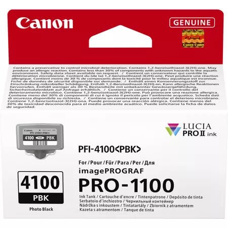 Canon PFI-4100PBK Fotoğraf Siyah Mürekkep