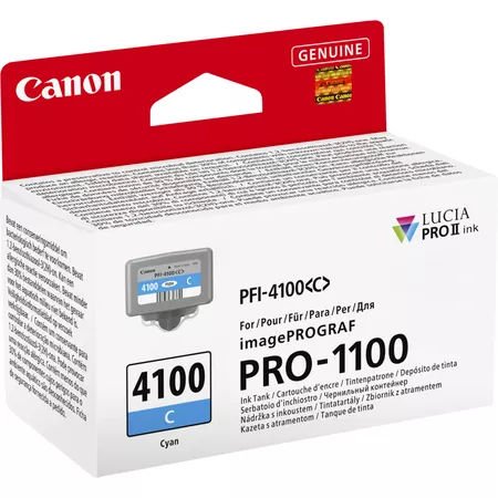 Canon PFI-4100C Cyan Mürekkep