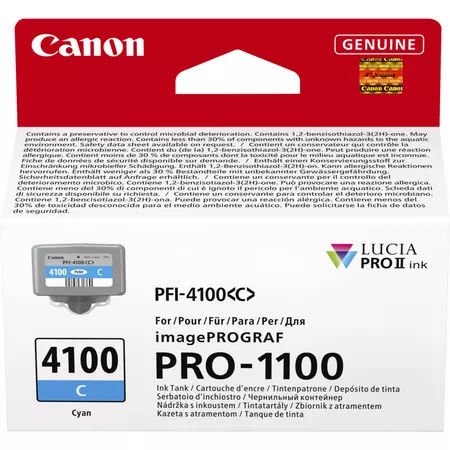 Canon PFI-4100C Cyan Mürekkep