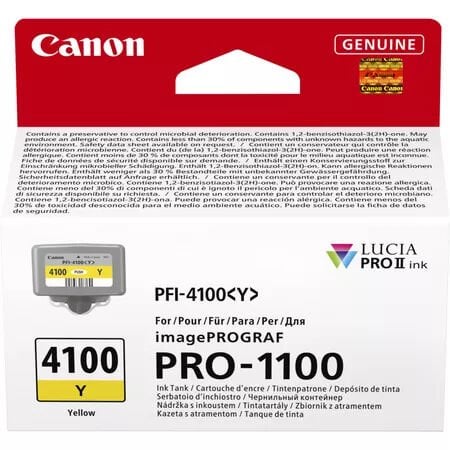 Canon PFI-4100Y Sarı Mürekkep