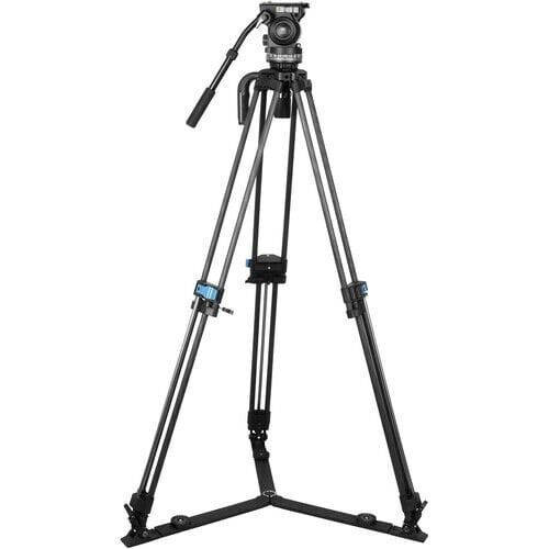 Sirui SQ75 Profesyonel Karbon Fiber Video Tripod Kiti (VHS10 Kafa ile)