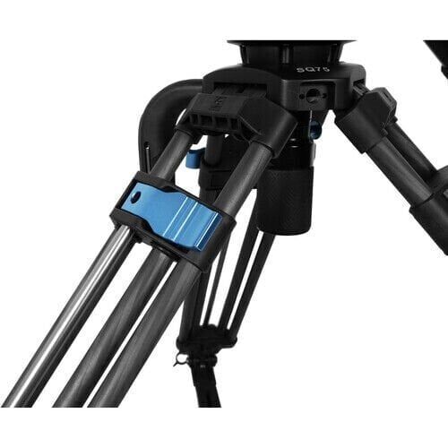 Sirui SQ75 Profesyonel Karbon Fiber Video Tripod Kiti (VHS10 Kafa ile)