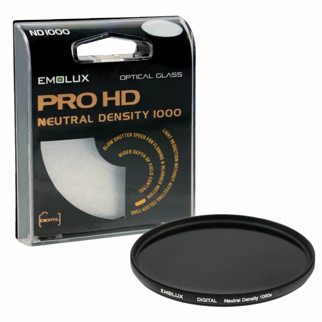 Emolux 77mm ND1000 10 Stop Filtre