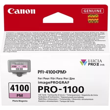 Canon PFI-4100PM Fotoğraf Macenta Mürekkep