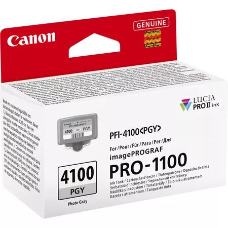 Canon PFI-4100PGY Fotoğraf Gri Mürekkep