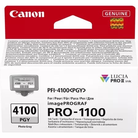 Canon PFI-4100PGY Fotoğraf Gri Mürekkep