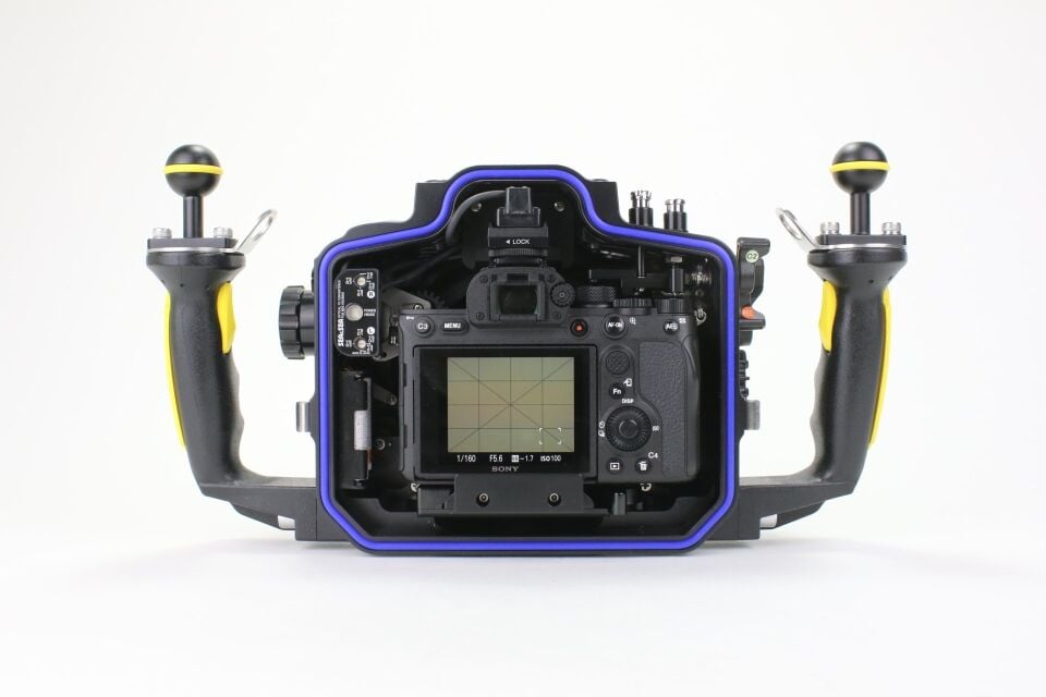 Sea&Sea MDX-aU Kabin (Sony a1,a9II,a7S III, a7R IV,a7IV, a7R V modeller için)