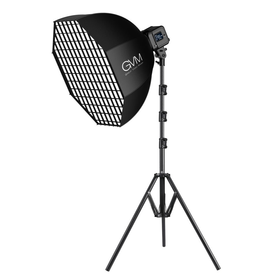 GVM SD80D Bi-Color LED Video Işığı Softbox Set