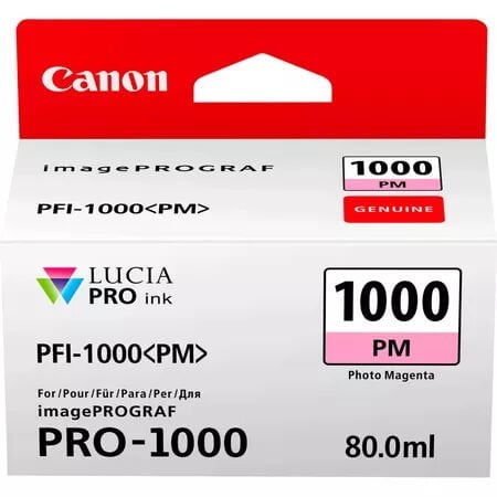 Canon PFI-1000PM Fotoğraf Macenta Mürekkep