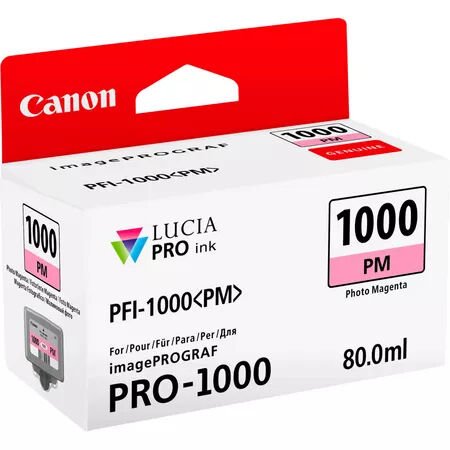 Canon PFI-1000PM Fotoğraf Macenta Mürekkep