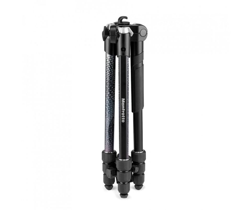 Manfrotto Element MII Alüminyum Ters Katlanır Tripod Siyah (MKELMII4BK-BH)