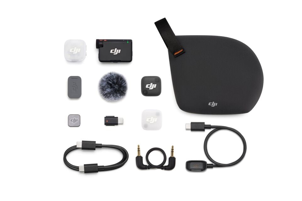 DJI Mic Mini 2 Kompakt Dijital Kablosuz Mikrofon Sistemi (Tek Kişilik)