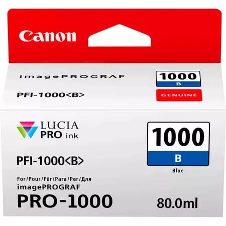 Canon PFI-1000B Mavi Mürekkep