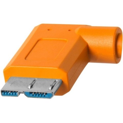 Tether Tools USB-C to 3.0 Micro-B Right Angle Kablo 4.6m CUC33R15-ORG